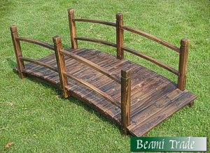 foto D�ev�n� zahradn� m�stek rustikal